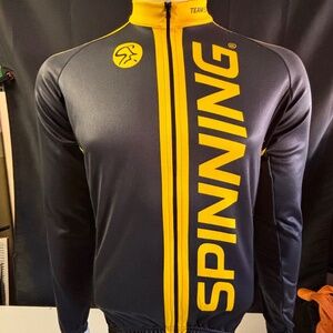 New mens small Spinning Team 17 cycling jacket